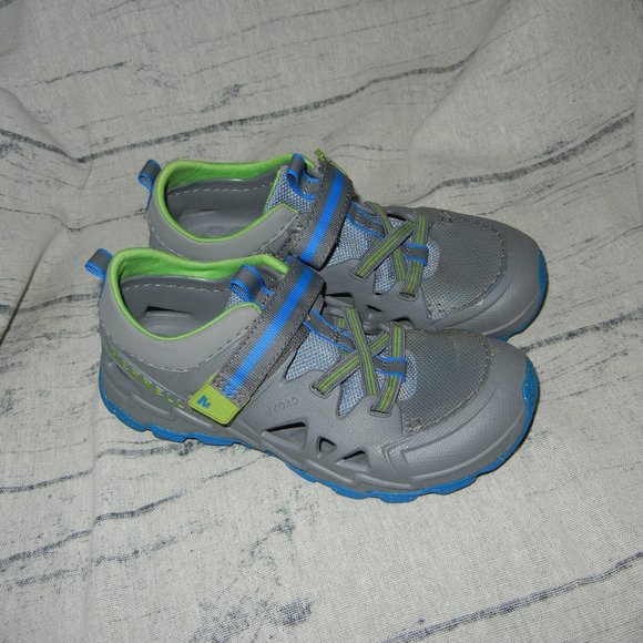 Merrell hydro shoes size 2 Gray - Picture 1 of 4